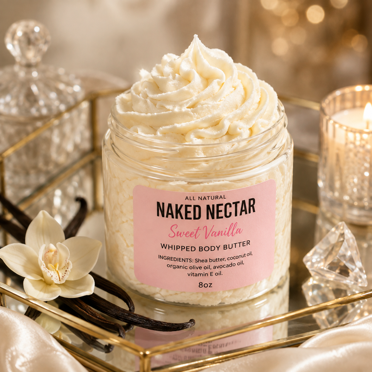 Sweet vanilla body butter🍦