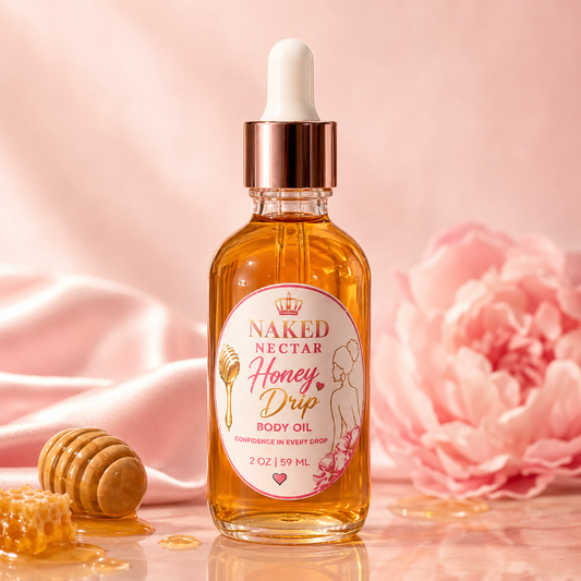 Honey drip body oil 🍯✨