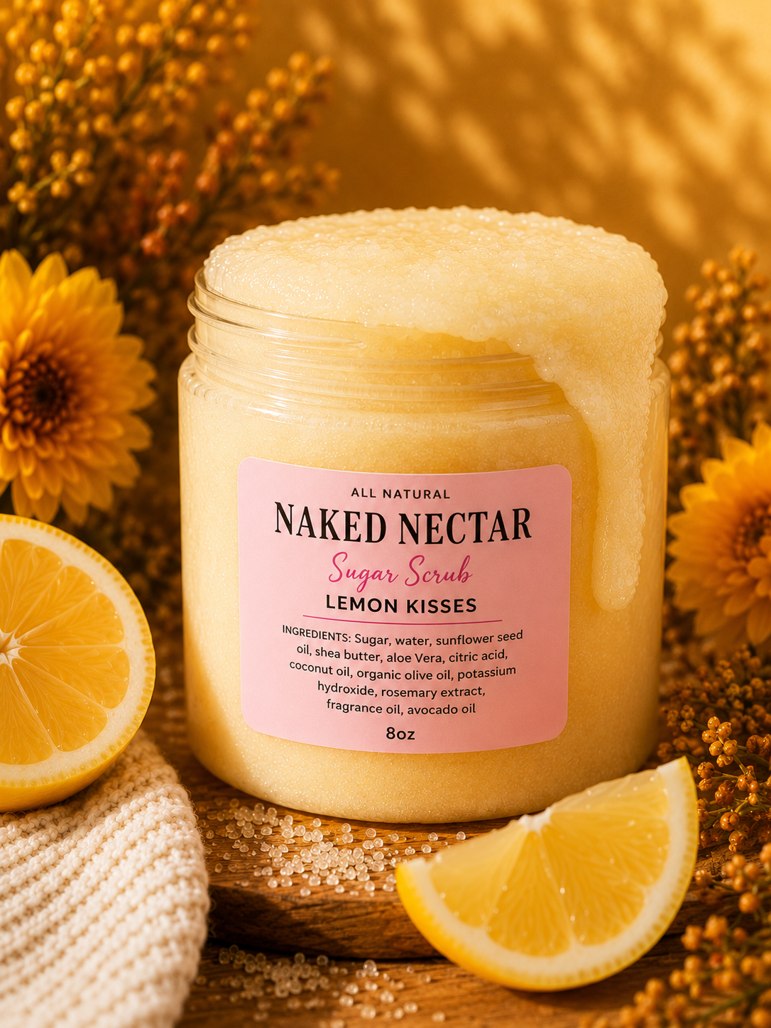 Lemon kisses scrub🍋💋