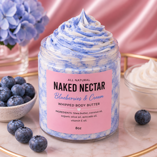 Blueberries & cream body butter 🫐🫐