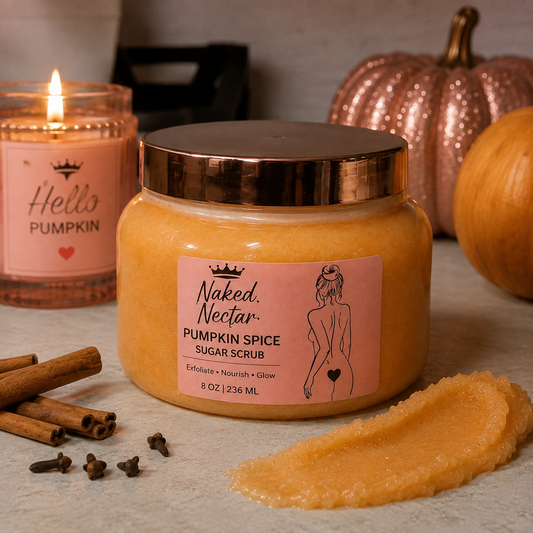 Pumpkin spice sugar scrub 🎃