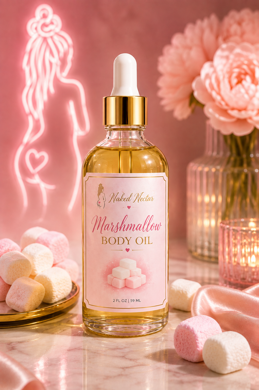 🍥 Marshmallow Body Oil